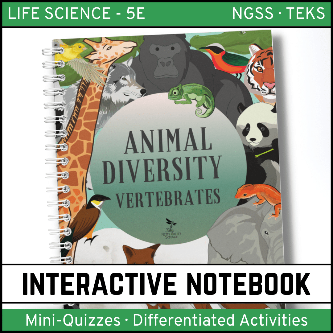 Animal Diversity – Vertebrates | Nitty Gritty Science