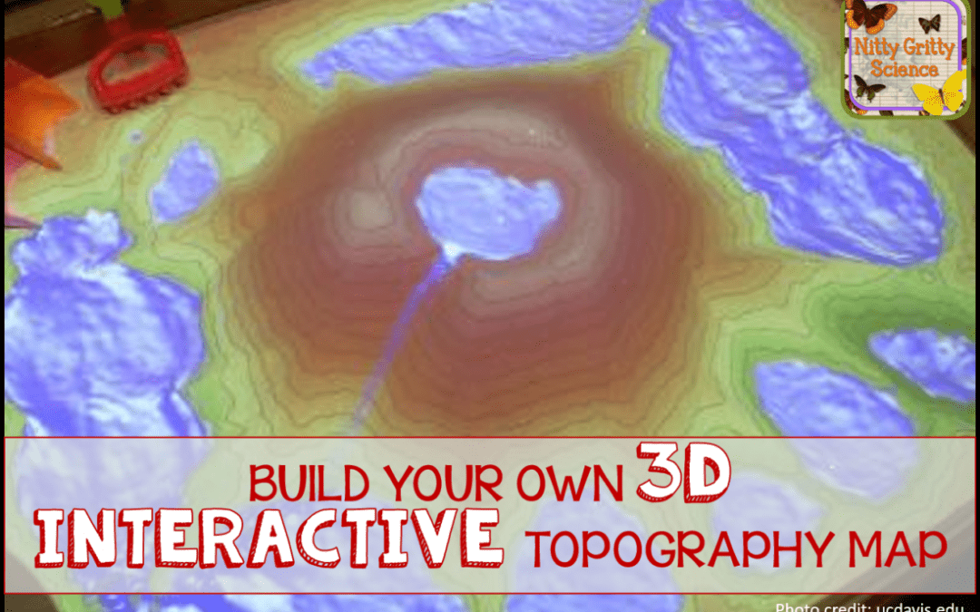 Interactive 3D Topographic Map YOU CAN BUILD!