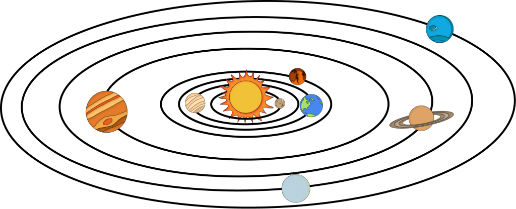 solar system clipart