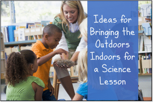 Ideas for Bringing the Outdoors Inside for a Science Lesson